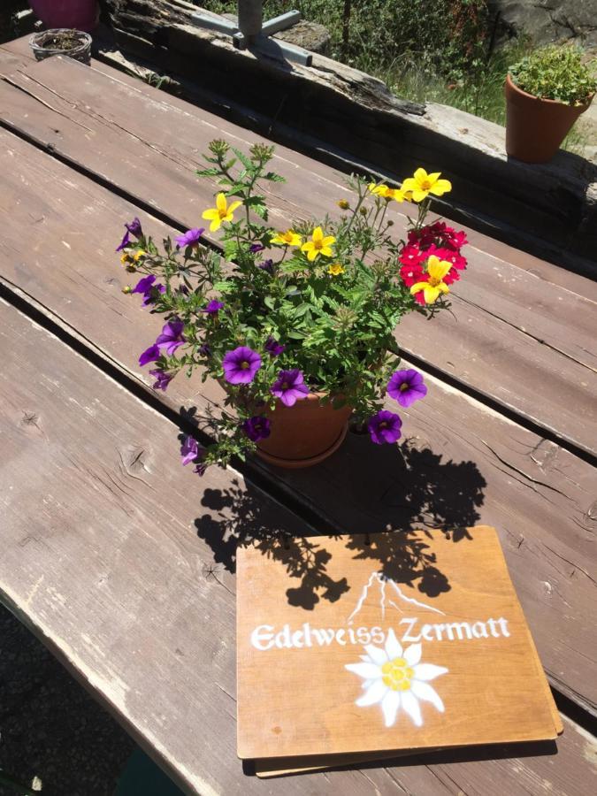 Edelweiss Mountain Guest House - 1 Hour Hike Up From Zermatt Station - On Hiking Trail - No Transport Extérieur photo