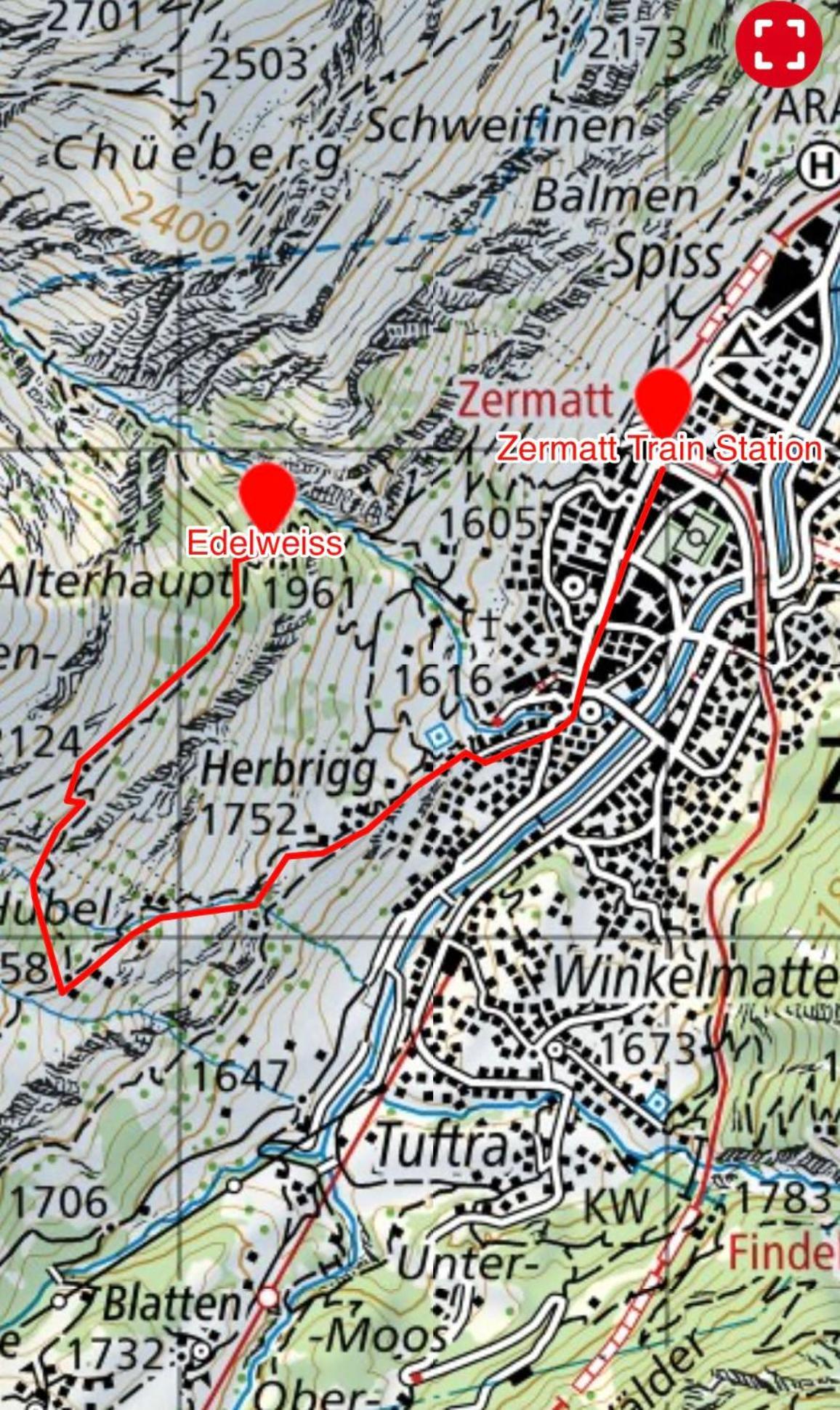 Edelweiss Mountain Guest House - 1 Hour Hike Up From Zermatt Station - On Hiking Trail - No Transport Extérieur photo